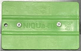 Discontinued Item- Light Green squeegee ( soft) 5inx3in