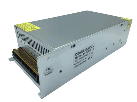 Indoor LED Power Supply, 1000W, 120VAC Input, 12VDC Output, 80A, IP20