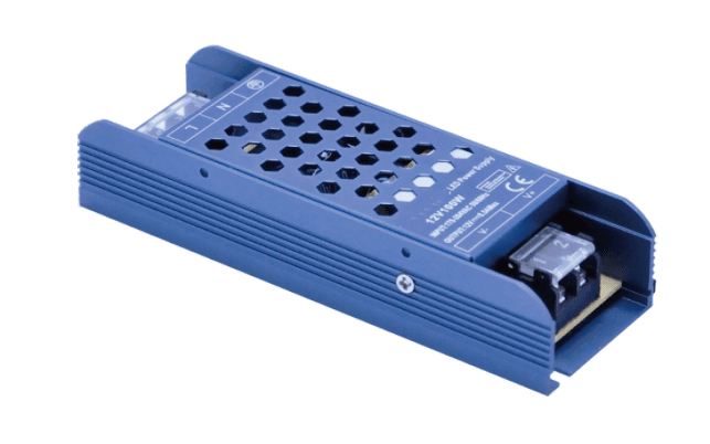 Discontinued Item- Poli 12V 100W Slim LED Power Supply 120-240VAC Input - 160x48x29mm 1 year Warranty