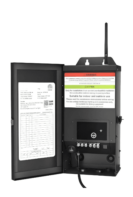 Power supply Input 120VAC to 60Hz, 300Watts, Output 15VAC or 12VAC Wireless Type: 2.4GHz Works with Smart Life APP, Wifi Range Compatible with Apple and Android ETL Listed