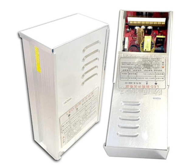 500W 24VDC Rainproof LED Power Supply, 110-220VAC Input, IP67