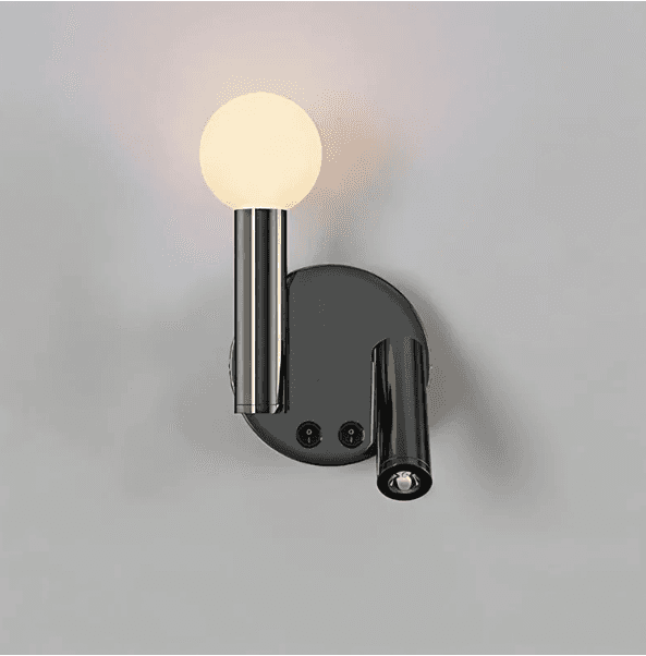 Dual-Light LED Reading Lamp, 7 W, Selectable 3000/4000/6000 K, IP20 Wall Mount