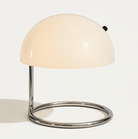LED Table Lamp, 5 W, 3000 K Warm White, 90-260 VAC Input, Glass and Iron Body