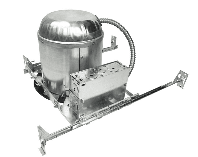 Recessed Light Can for PAR30/PAR38 Bulbs, E27 Socket, 6" Diameter
