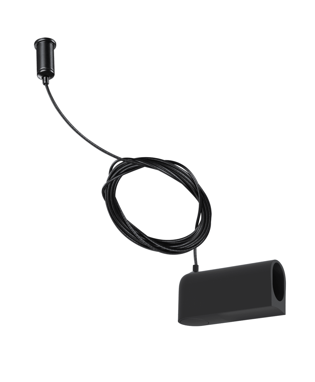 Prolink Track System End Cap, Black Aluminium Alloy, 80x37x27 mm, IP20