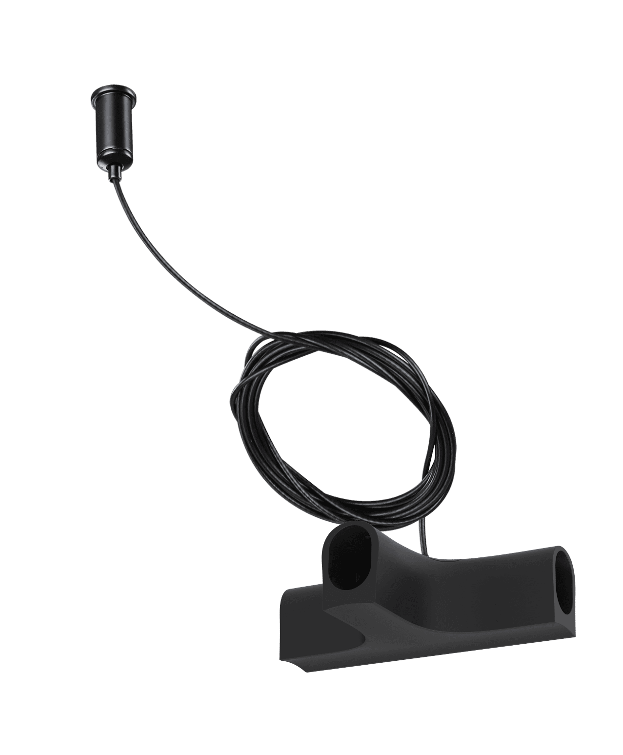 Magnetic Track 90-Degree Triple Connector, 15 W, 2700 K, 24-Degree Beam, Black Finish