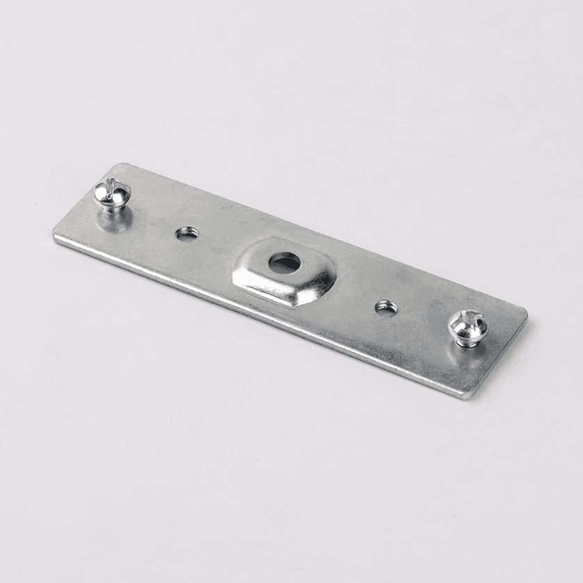 Magnetic Track Rail Surface Splice Connector, Aluminum, IP20 Black