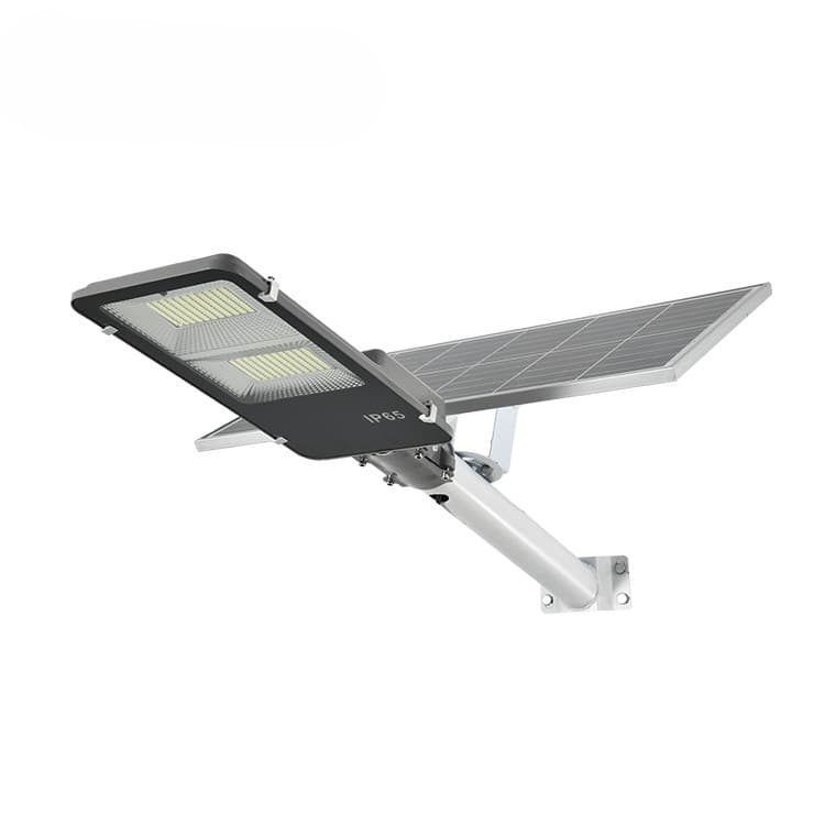 Solar Street Light, 200 W, Selectable 2700-9000 K, IP65 Die-Cast Aluminum, Wall or Pole Mount