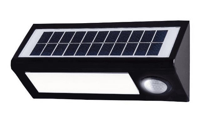 Solar LED Security Light with Motion Sensor, Waterproof, 50,000-Hour LED Life