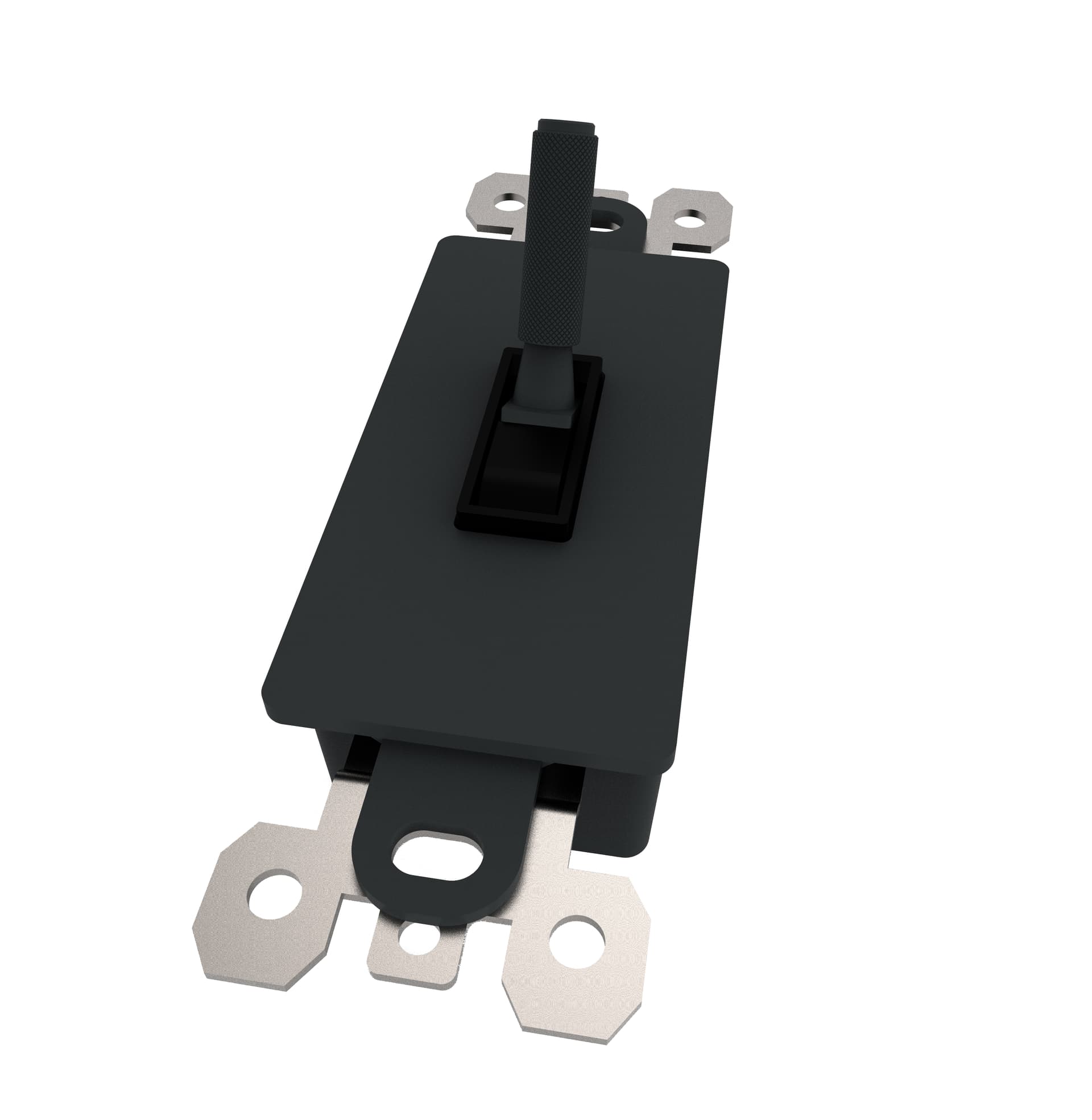 Night Black Decorator Wall Switch, Toggle Style