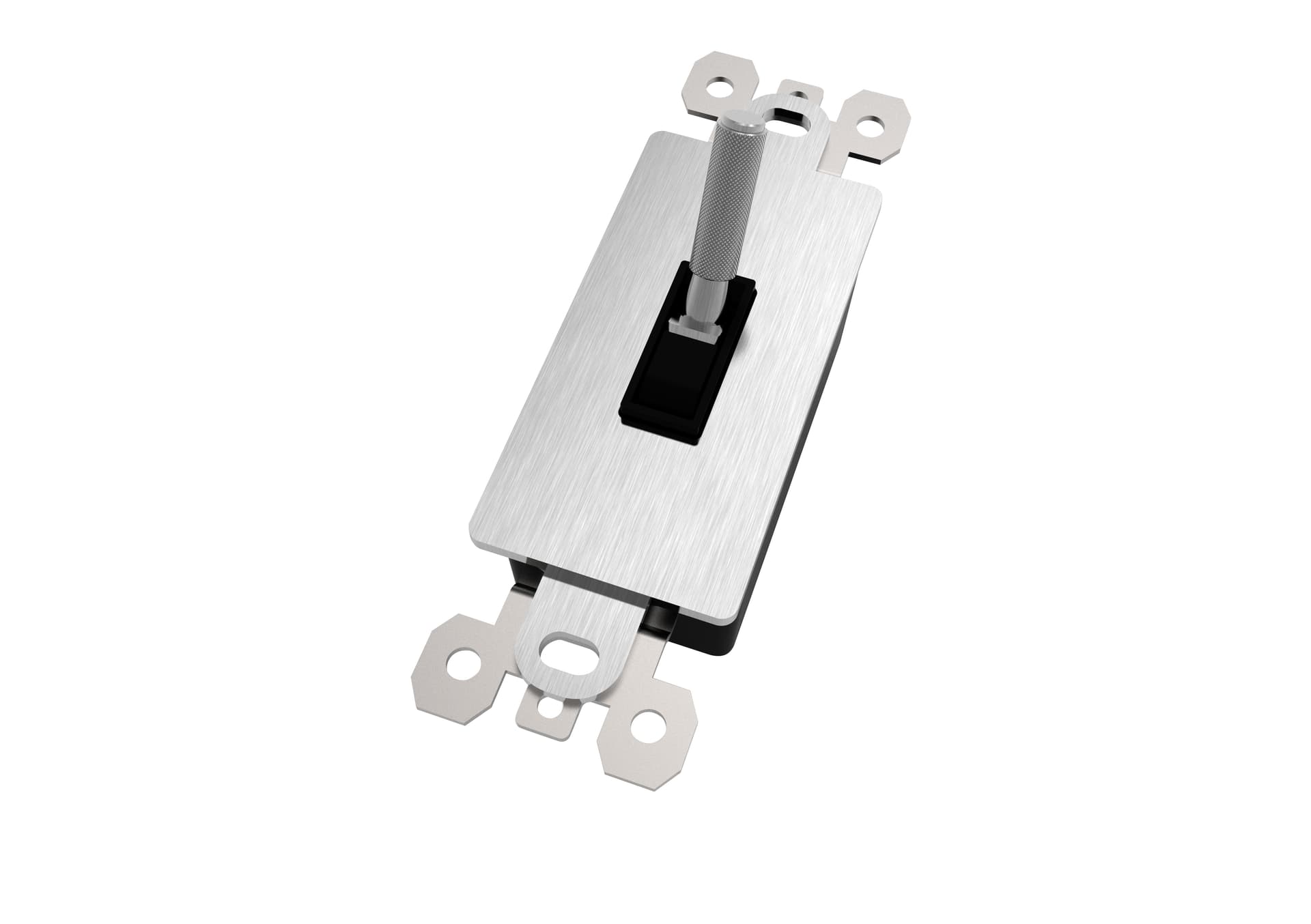 Stripped Brass Switch for Commercial and Industrial Electrical Installations