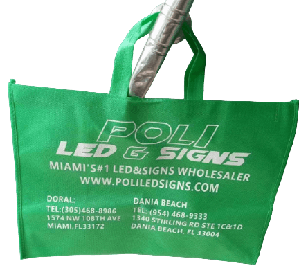 Large Non-Woven Tote Bag, 35x45x24cm, 80G Environmental Protection