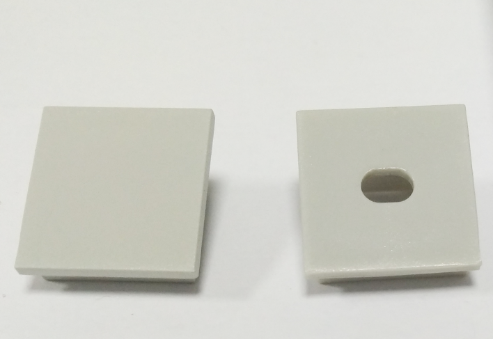 Square end caps 5 pcs/set