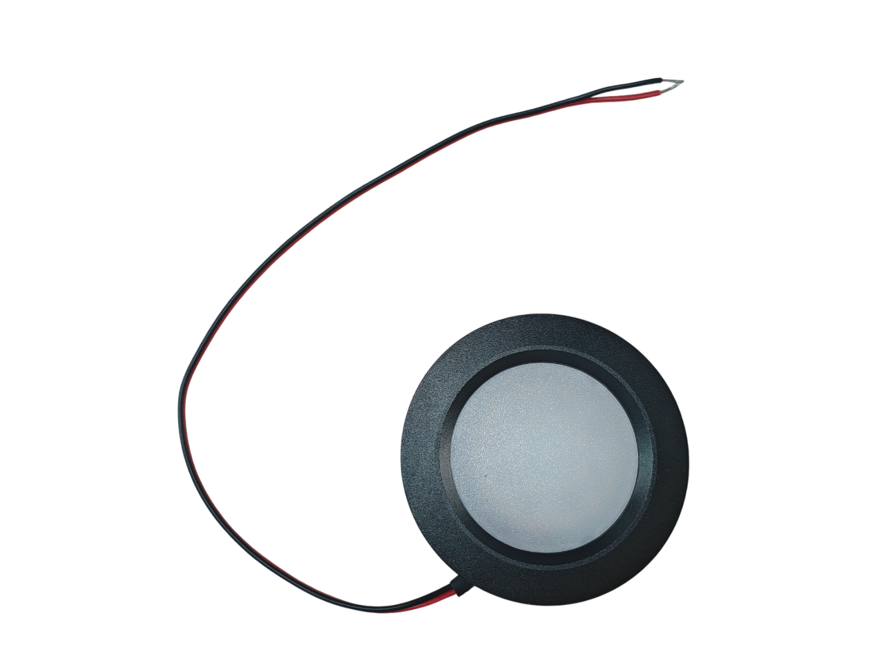 2.7" LED Cabinet Light Black 3W DC12V 3CCT 3K 4K 6K Beam Angle120 IP22 CRI85 Efficiency 85 lm/w 50000 hrs Size Dia 68 mm Recess 58mm H 10 mm CE RoSH Wrrty 2 yrs