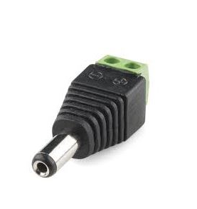 Male 5.5 12V DC Power Plug Adapter Connector 5pcs/bag