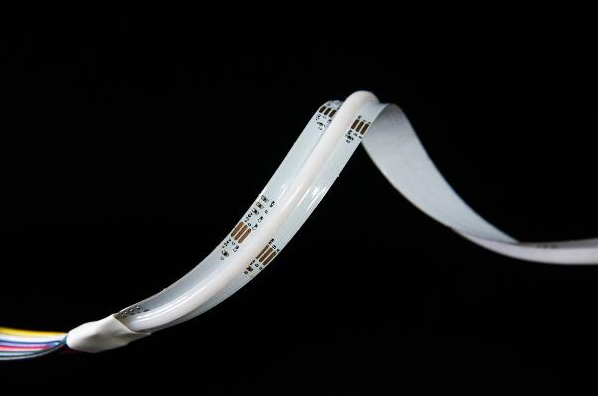 COB Series LED Strip Light, 12mm PCB, 910-leds/m, 24V, 19W/m, 5m/roll, IP20, RGB CCT: 2700-6500K, 3 Year Warranty, UL Listed