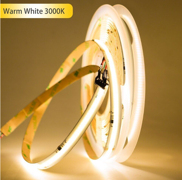 5M SPI COB Running Water LED Strip Lights, WS2811, DC24V, 3000K, 10MM PCB, IP20 12W/M,  3 Years Warranty