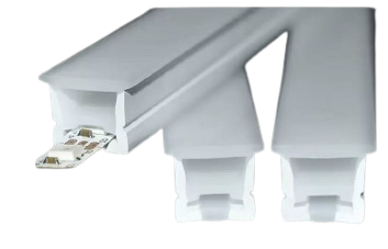 12×12mm Top-Bend Neon Flex Strip, DC24V, 3000K, 8W/m, IP65