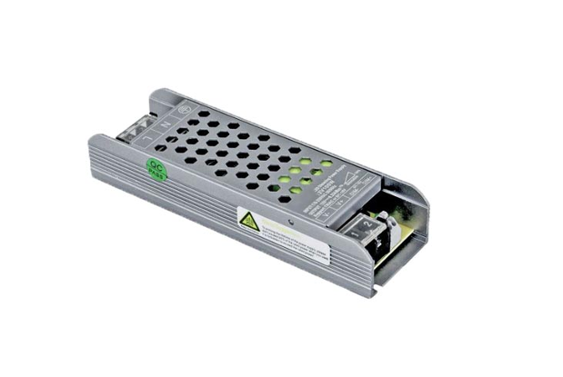 200W 12V DC Dimmable LED Driver, 5-in-1 Dimming, IP20, 120/277V Input