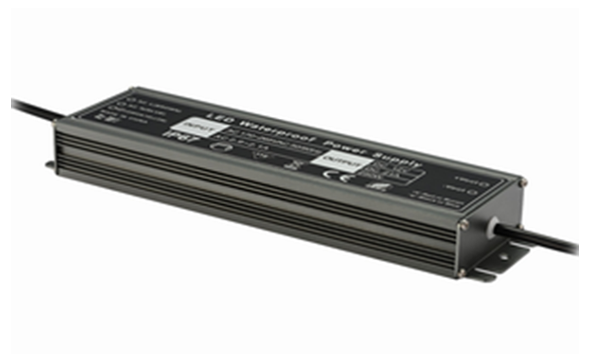60W IP67 Constant Voltage LED Driver, 12VDC/5A, 170–240VAC Input, ETL Listed